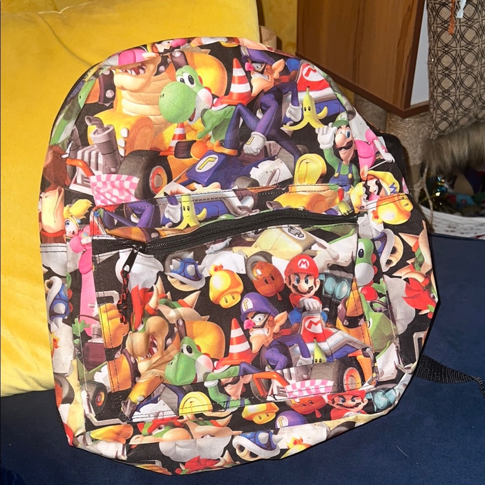 MARIO CART Character Backpack
